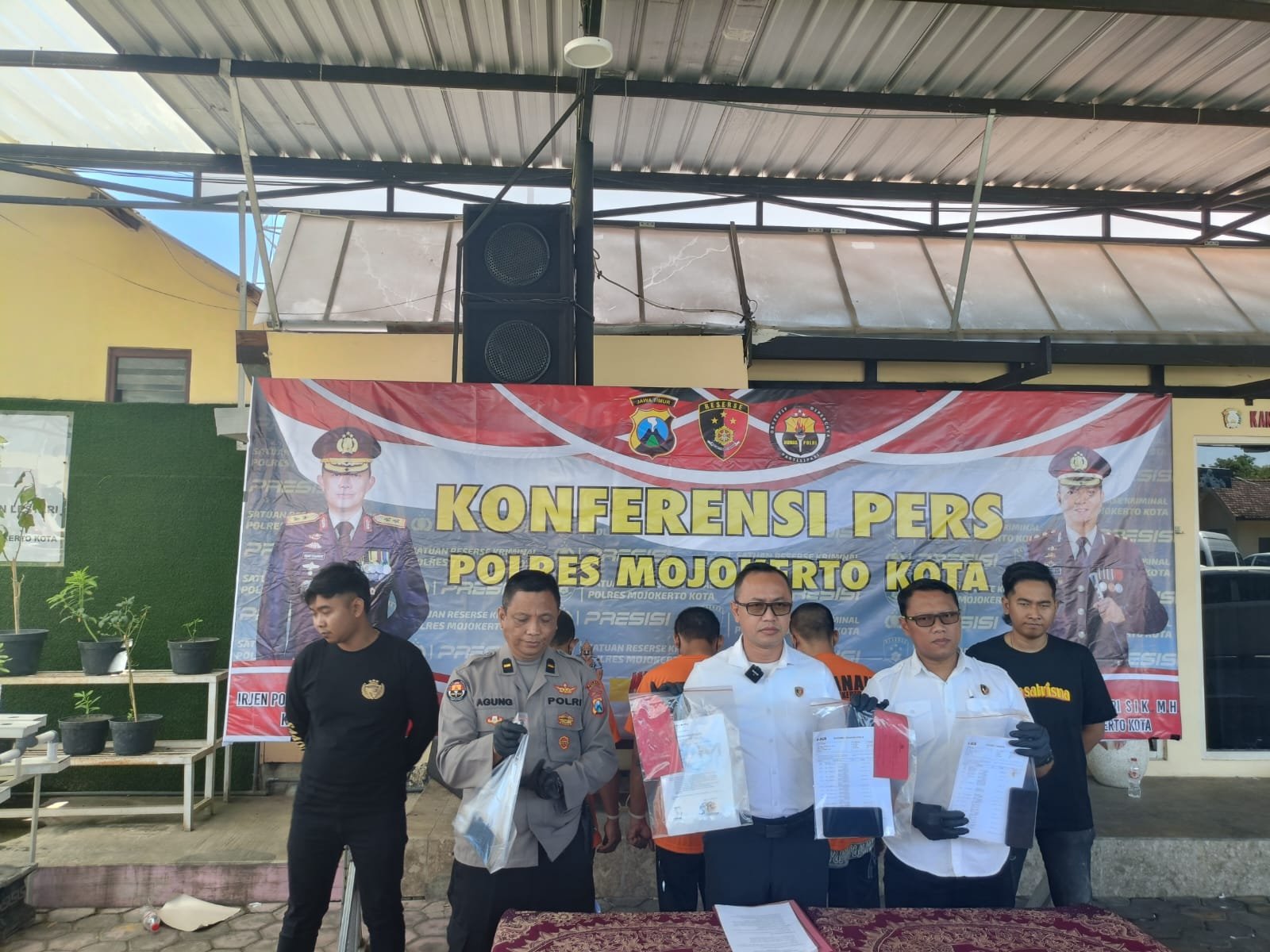 Penggelapan mobil, Polres Mojokerto Kota