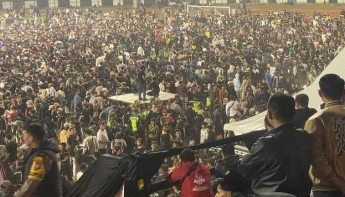 Duh! Konser Guyon Waton di Tuban Semalam Diwarnai Aksi Tawuran