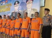 Polisi Bekuk 9 Residivis Narkoba di Sidoarjo, 200 Gram Sabu Disita