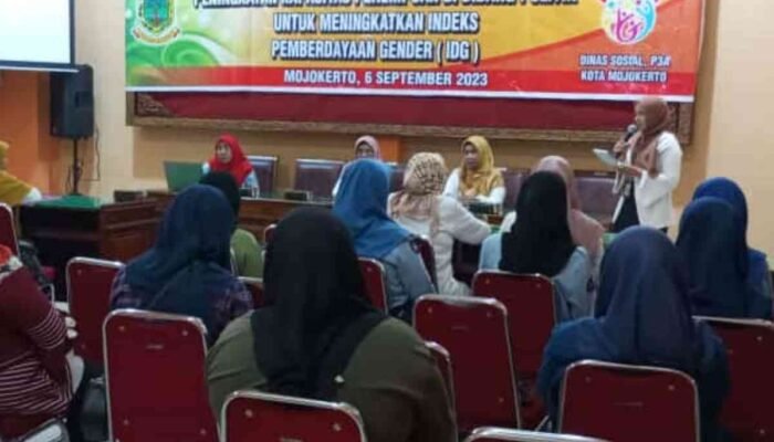 Tingkatkan Indeks Pemberdayaan Gender, Dinsos P3A Kota Mojokerto Cetuskan Inovasi OPerA