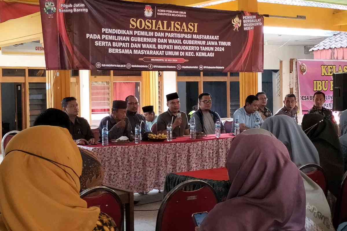 Sosialisasi, Pilkada 2024, KPU Mojokerto