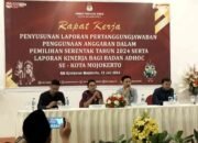 LPJ Penggunaan Anggaran, KPU, KPU Kota Mojokerto,