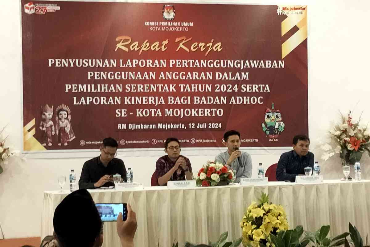 LPJ Penggunaan Anggaran, KPU, KPU Kota Mojokerto,