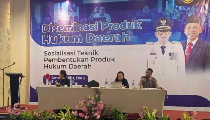 Tingkatkan Pemahaman Legal Drafting, Bagian Hukum Setdakot Mojokerto Sosialisasikan Pembentukan Produk Hukum Daerah