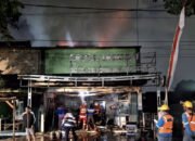 Kios Laundry terbakar, Berita Tulungagung