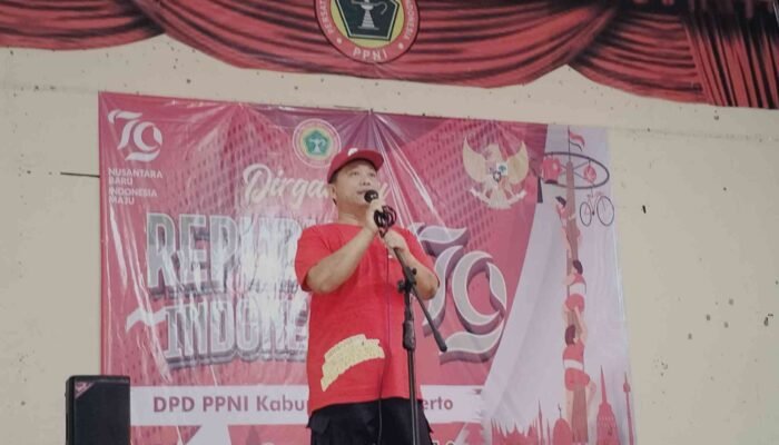 Semarak HUT RI ke-79, DPD PPNI Mojokerto Gelar Senam Sehat dan Lomba Persahabatan