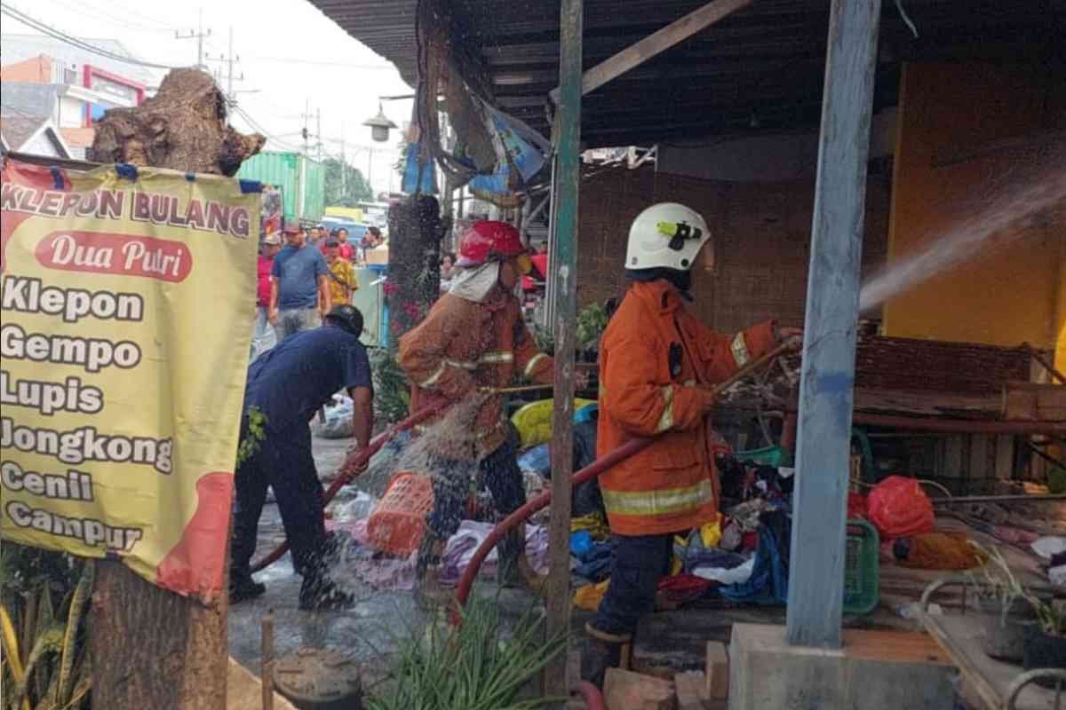 Rumah Laundry Terbakar,