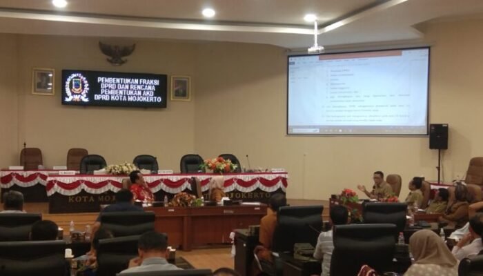 DPRD Kota Mojokerto Bentuk Enam Fraksi Sementara, Ini Rinciannya