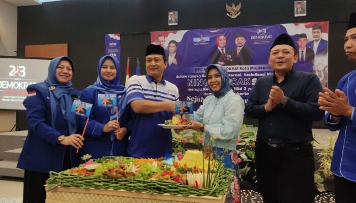 Pastikan Kemenangan Ning Ita –  Cak Sandi, Partai Demokrat Kota Mojokerto Solidkan Barisan untuk Masyarakat Sejahtera, Adil Dan Makmur