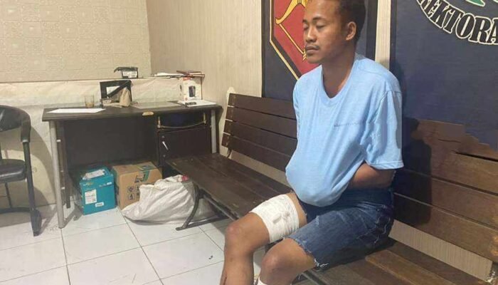 Kabur dari Kejaran Polisi, Bandit Curanmor di Surabaya Dihadiahi Timah Panas