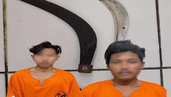 Bacok 9 Orang, 4 Anggota Geng Motor di Probolinggo Diringkus Polisi