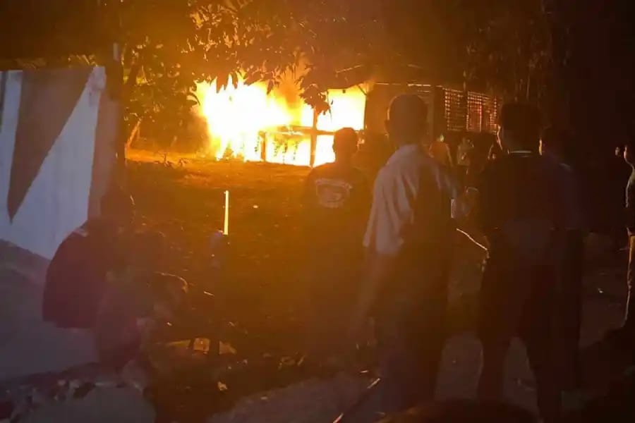 Kandang ternak terbakar, Berita Gresik