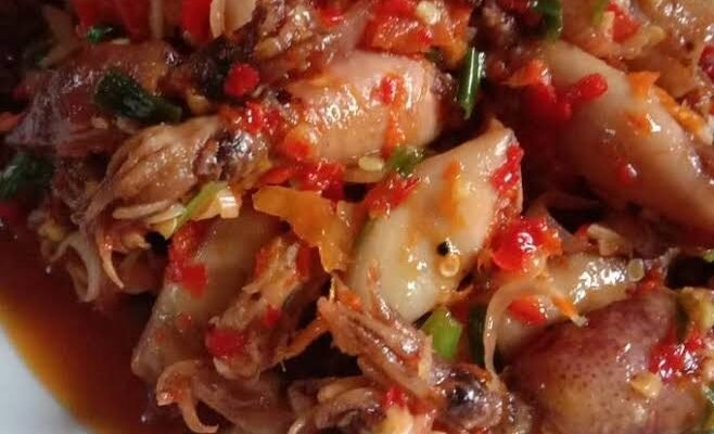 Resep Cumi Asin Sambal Mercon, Nikmate Sensasi Pedas yang Menggugah Selera
