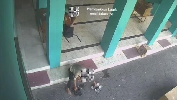 Pelajar gasak kotak amal, Berita Malang