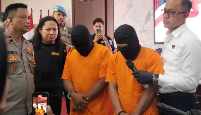 Apes! Dua Perantau Asal Makassar Tertangkap Basah Saat Mencuri di Dealer Mojokerto 