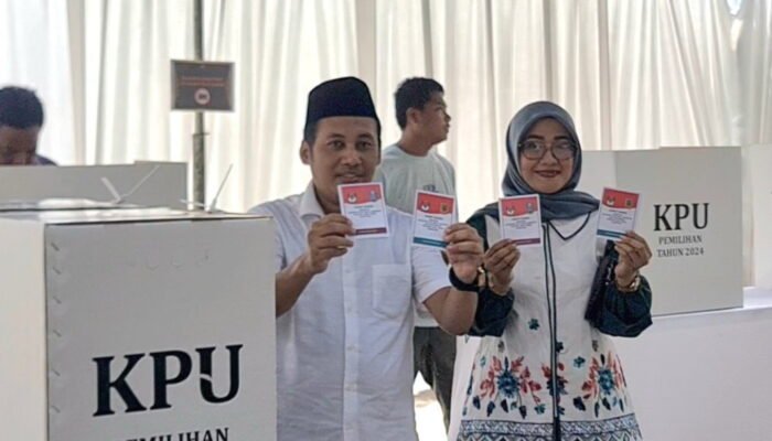 Paslon Junaedi-Amin Nyaris Sapu Bersih di TPS Kandang