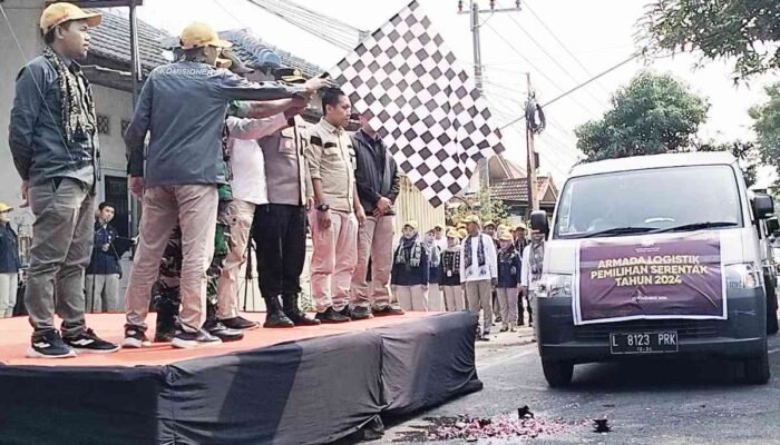 KPU Kota Mojokerto Mulai Distribusikan Logistik Pilkada Serentak 2024