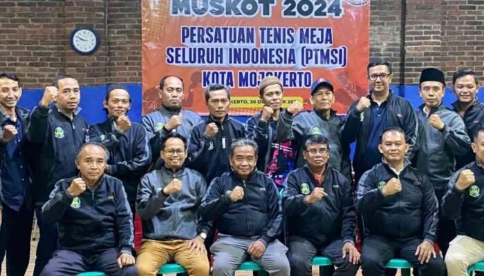 Moeljadi Terpilih sebagai Ketua PTMSI Kota Mojokerto