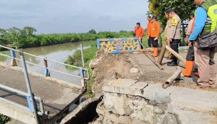 DPUPR Kabupaten Mojokerto Siapkan Konstruksi Darurat untuk Jembatan yang Putus di Mojosari