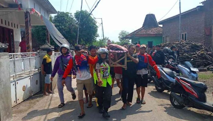 Tragis, Bocah di Mojokerto Hanyut Saat Bermain di Sungai