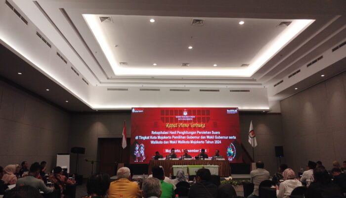 Rekapitulasi Suara Tingkat Kota Mojokerto Tuntas, Ning Ita – Cak Sandi Raih Suara Terbanyak
