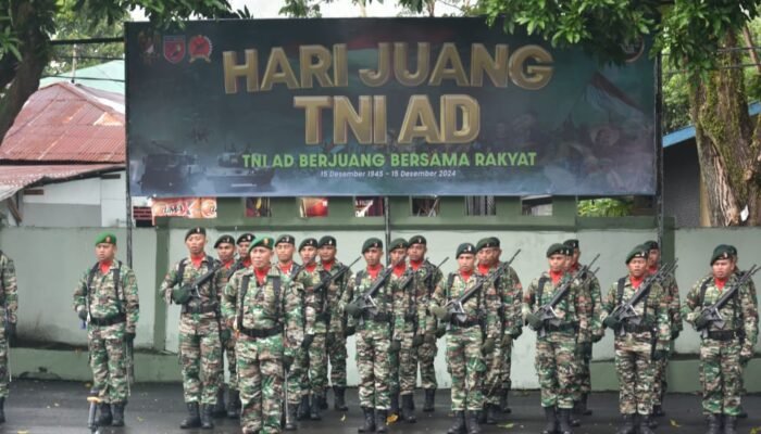 Kenang Jasa Pahlawan, Korem 152/Baabullah Gelar Upacara Peringati Hari Juang TNI-AD