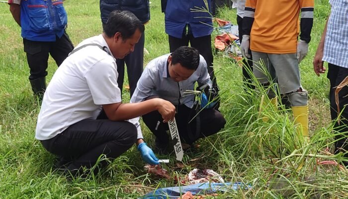 Warga Sampang Mojokerto Dihebohkan Temuan Kantong Plastik Berisi Darah di TPS