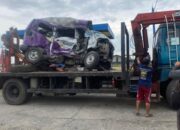 Sopir ambulans tewas, Tersambar kereta api