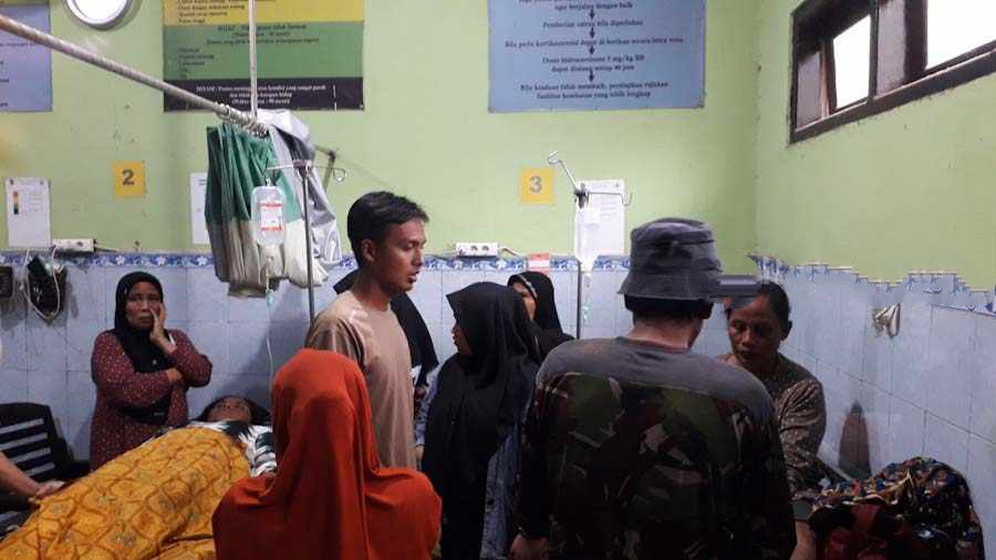 Petani perempuan, Tersambar petir