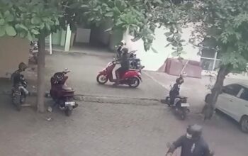 Curi motor, Puskesmas Pajarakan