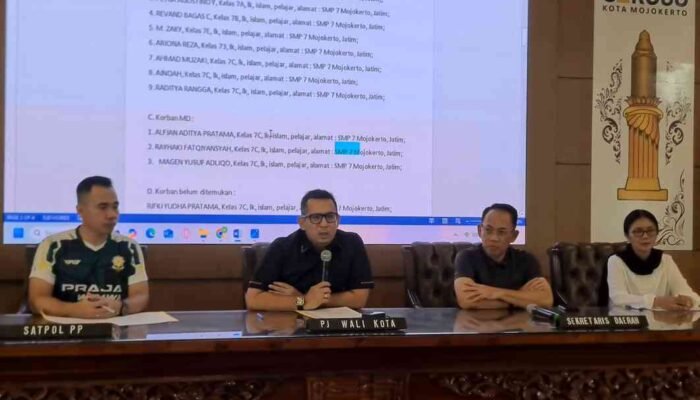 Pemkot Mojokerto Akan Tanggung Semua Biaya Korban Kecelakaan Laut di Pantai Drini