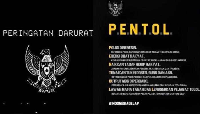 Peringatan Darurat dan Gerakan PENTOL Viral di Sosmed