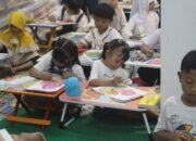 Lomba Mewarnai di Toko Oleh-oleh Elina Mojokerto Diserbu Peserta