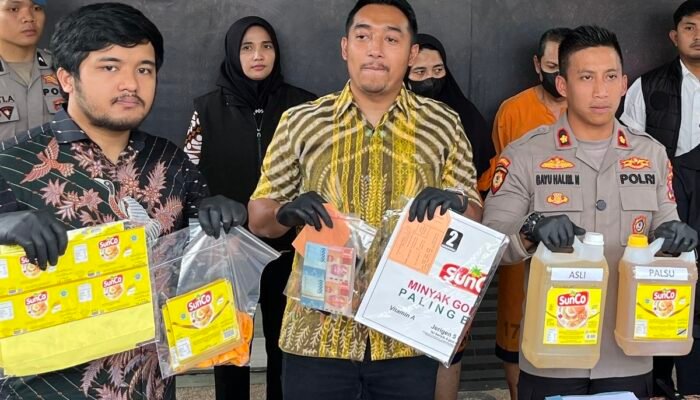 Polres Malang Grebek Pabrik Minyak Goreng Palsu, Pasutri Raup Jutaan Rupiah