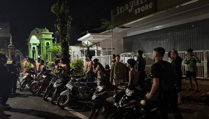 Polres Situbondo Tertibkan Balap Liar, 27 Motor Diamankan