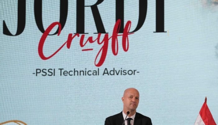 PSSI Resmi Perkenalkan Jordi Cruyff sebagai Penasihat Teknik