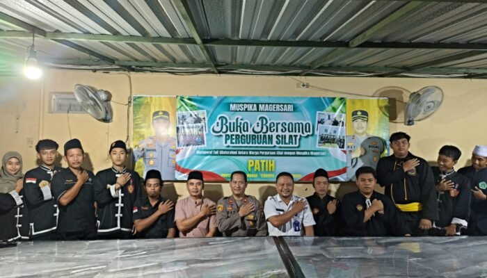 Silaturahmi dan Buka Bersama Perguruan Silat di Magersari, Wujud Kebersamaan dalam Menjaga Keamanan