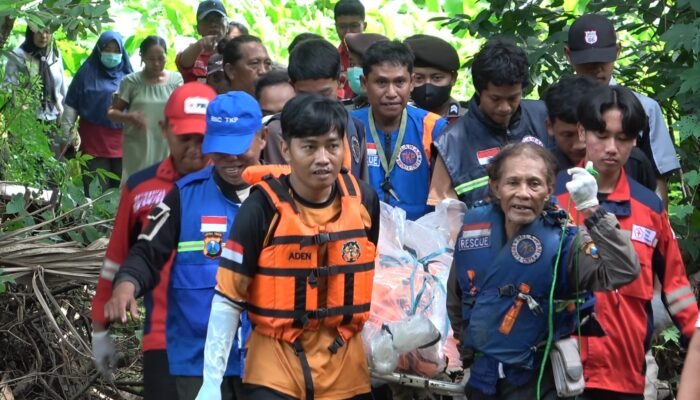 Mayat Bertato Naga Hijau di Sungai Brantas Mojokerto Teridentifikasi sebagai Warga Nganjuk