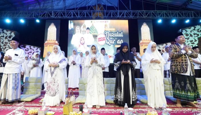 Peringati Nuzulul Quran 1446 H Di Alun-Alun Arya Wiraraja,  Wawali Berharap Sinergitas Antara Pemerintah, Ulama dan Umaro Terus Terjaga