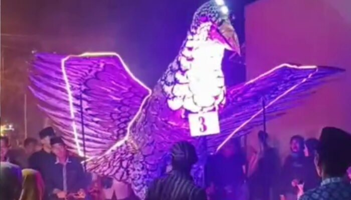 Semarak Takbir! Warga Berat Wetan Gelar Pawai Spektakuler di Malam Idul Fitri 1446 Hijriah