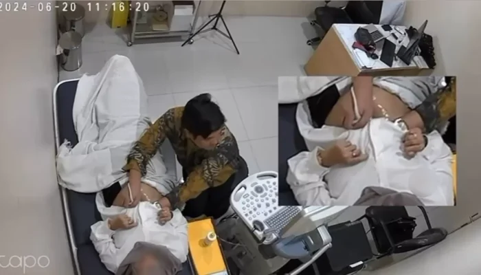Diduga Lecehkan Pasien, Aksi Dokter Kandungan di Garut Terekam CCTV dan Viral