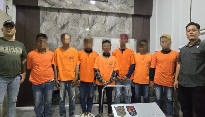 Polres Situbondo Tangkap 7 Pria Terlibat Pengeroyokan Terkait Motor Hilang