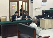 Terdakwa Didik Urip Supriyanto memberi kesaksian di Pengadilan Negeri Mojokerto