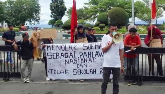 LMND Malut Tolak Soeharto Sebagai Pahlawan Nasional dan Tolak Program Sekolah Rakyat