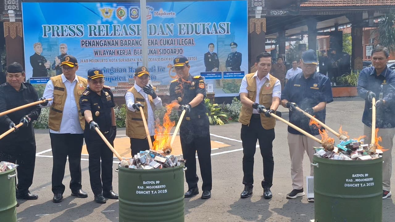 Rokok ilegal, Rp 19 miliar