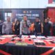 pengungkapan narkoba bojonegoro, 17 tersangka narkotika, pil LL eximer Y, DPO narkoba 2024, Satresnarkoba Polres Bojonegoro