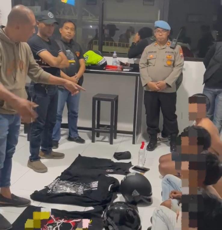 Lima Pesilat Asal Tulungagung Diamankan Usai Bikin Ricuh di Blitar, Dua Jadi Tersangka