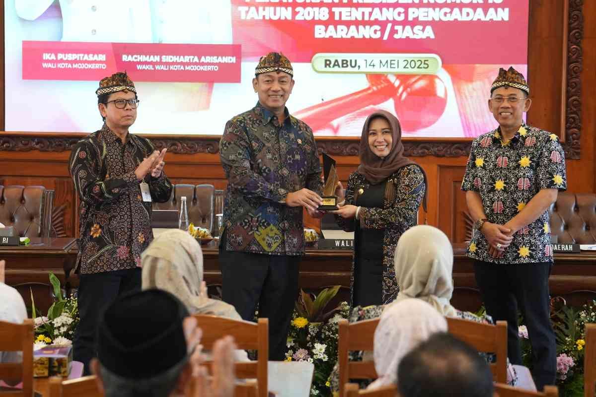 Kepala LKPP Puji Kota Mojokerto Sebagai Teladan Nasional dalam Pengadaan Barang dan Jasa