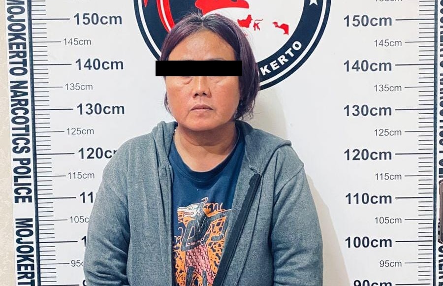 penangkapan sabu Mojokerto, perempuan bawa sabu, Satresnarkoba Mojokerto, narkoba Jawa Timur, jaringan sabu Mojokerto