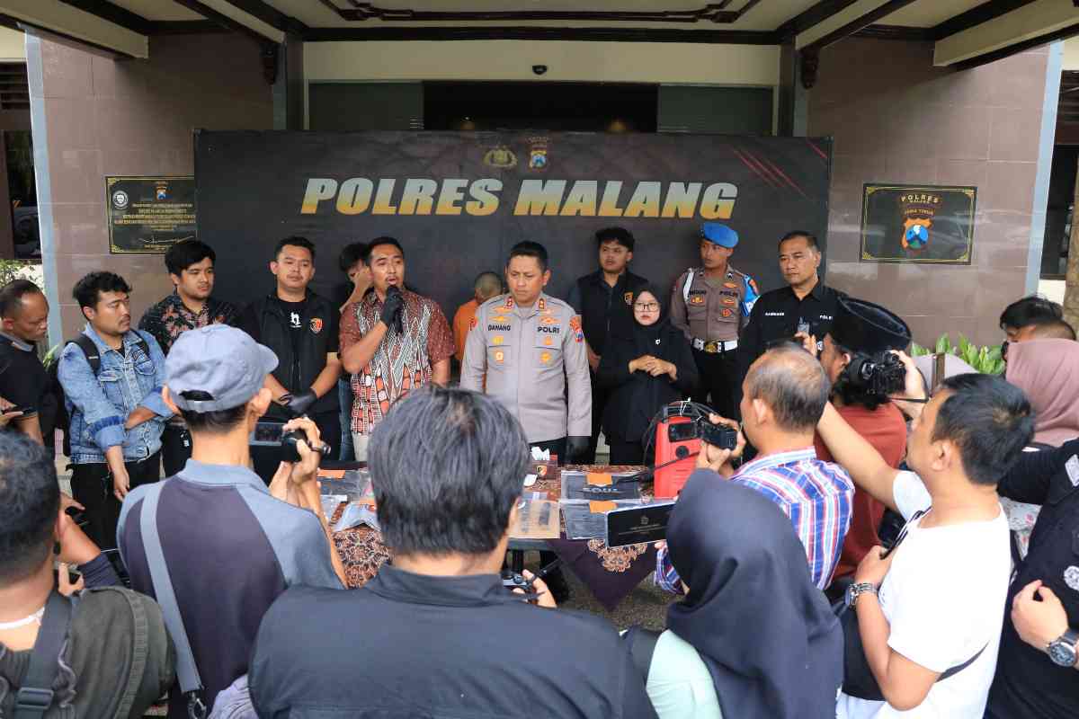 pembunuhan di Malang, rebutan toilet berujung maut, pria ditusuk di Gondanglegi, perkelahian di warung kopi